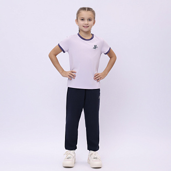 YHSU162-2 Футболка S/S фиолетовая
